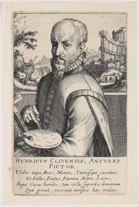 Portret van Hendrik van Cleef