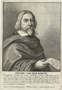 Portret van Hendrik van der Borcht de Oude
