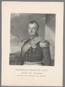 Portret van Hendrik van Pruisen