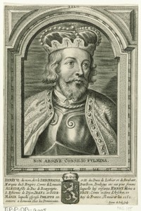 Portret van Hendrik VI de Vrome
