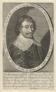 Portret van Hendrik Welman