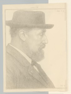 Portret van Hendrik Willem Mesdag