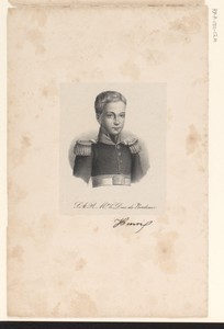 Portret van Henri d'Artois