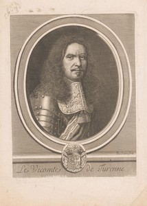 Portret van Henri de la Tour d'Auvergne