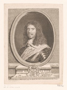 Portret van Henri de La Tour d'Auvergne