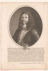 Portret van Henri de Latour d'Auvergne, vicomte de Turenne