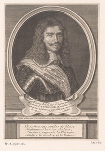 Portret van Henri de Latour d'Auvergne, vicomte de Turenne