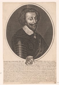 Portret van Henri de Mayenne