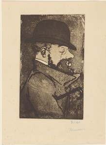 Portret van Henri de Toulouse-Lautrec