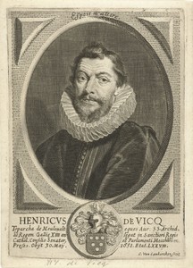 Portret van Henri de Vicq