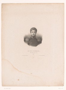 Portret van Henri Eugène-Philippe-Louis van Orléans, hertog van Aumale