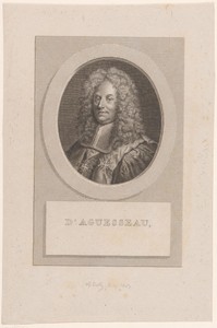 Portret van Henri François d'Aguesseau