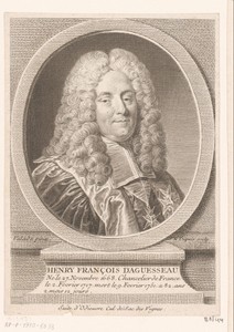 Portret van Henri François d'Aguesseau