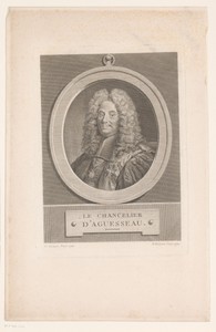 Portret van Henri François d'Aguesseau