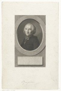 Portret van Henri Grégoire