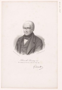 Portret van Henri-Marie Ducrotay de Blainville