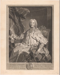 Portret van Henri-Oswald de La Tour d'Auvergne
