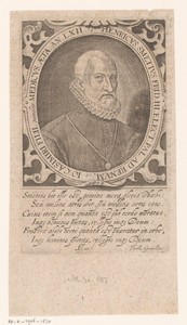 Portret van Henrich Smet