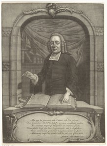 Portret van Henricus Hageman, predikend