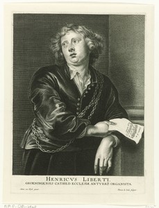 Portret van Henricus Liberti