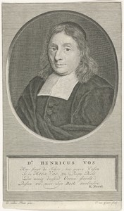 Portret van Henricus Vos