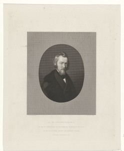 Portret van Henricus Wilhelmus Couwenberg