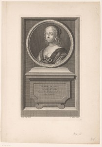 Portret van Henriëtta Anne van Engeland