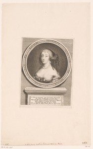 Portret van Henriëtte Adelheid van Savoye
