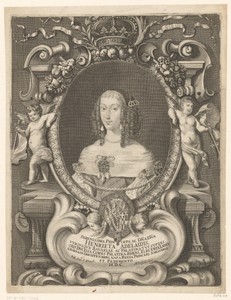 Portret van Henriëtte Adelheid van Savoye, prinses van Beieren