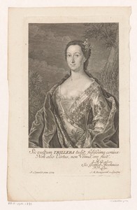 Portret van Henriette Triller