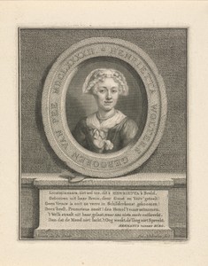 Portret van Henriëtte Wolters-van Pee