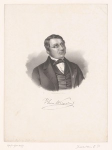 Portret van Henrik Arnold Wergeland