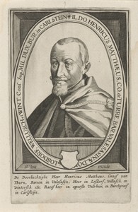 Portret van Henrik Matthias, graaf van Thurn