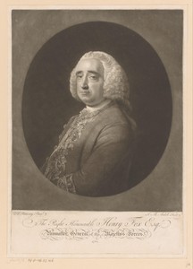 Portret van Henry Fox
