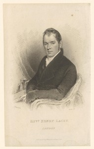 Portret van Henry Lacey
