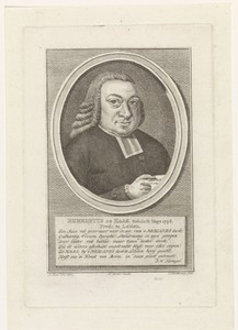 Portret van Herbertus de Haas