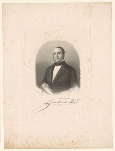 Portret van Heribert Rau