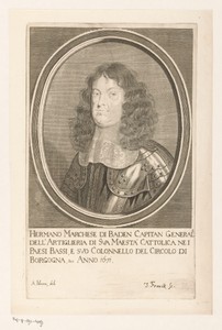 Portret van Hermann von Baden-Baden