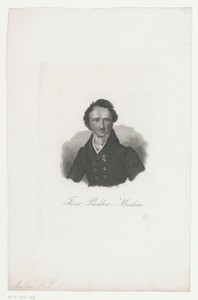 Portret van Hermann von Pückler-Muskau