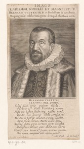 Portret van Hermann Vultejus