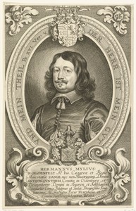 Portret van Hermannus Mylius von Gnadenfeld