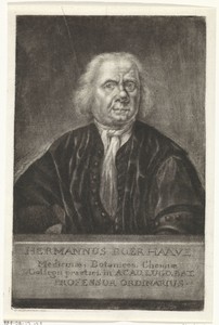 Portret van Hermanus Boerhaave