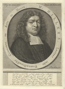 Portret van Hermanus Hillers