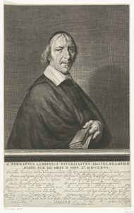 Portret van Hermanus Langelius