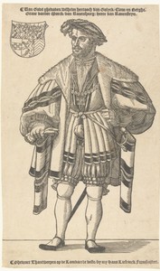 Portret van hertog Willem van Kleef, Gulik en Berg, graaf van Mark, heer van Ravenstein