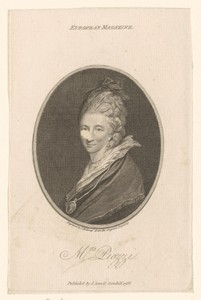 Portret van Hester Thrale