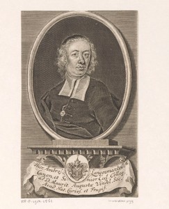 Portret van Hieronymus Ambrosius Langenmantel