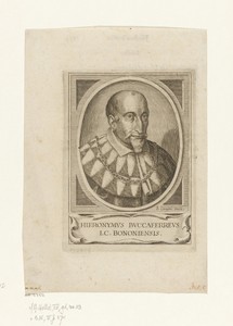 Portret van Hieronymus Buccaferreus