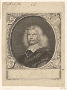 Portret van Hieronymus Petrus von Stetten