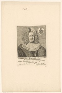 Portret van Hieronymus Scheurl
